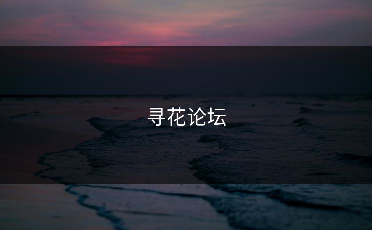 寻花论坛